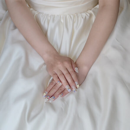 ウェディングネイル